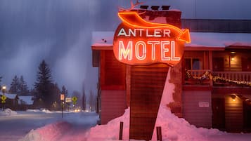Front of property – evening/night
