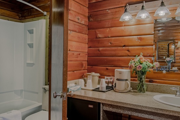 Traditional Single Room, 1 King Bed | Bathroom | Combined shower/bathtub, free toiletries, towels
