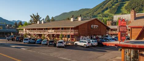 Voorkant van accommodatie