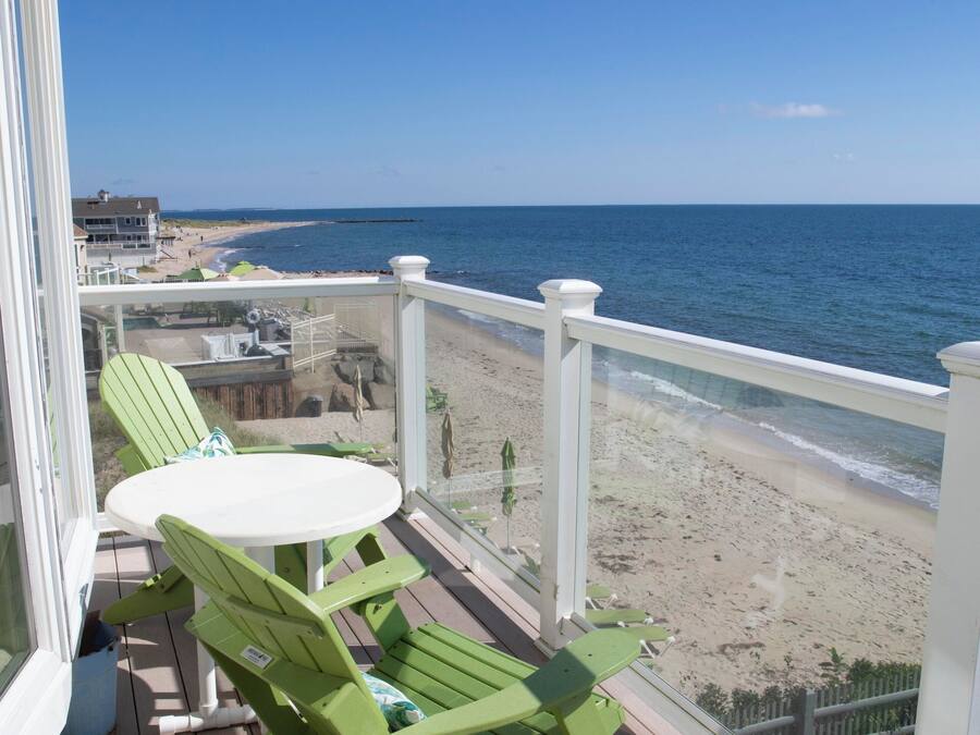 Superior-værelse - 2 dobbeltsenge - balkon - havudsigt (Superior Ocean Front 2nd Floor) | Terrasse/gårdhave