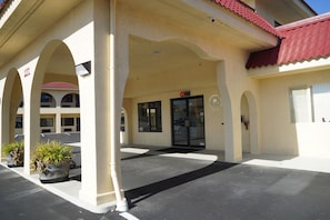 Façade de l’hébergement