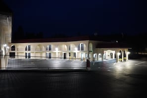 Front of property – evening/night
