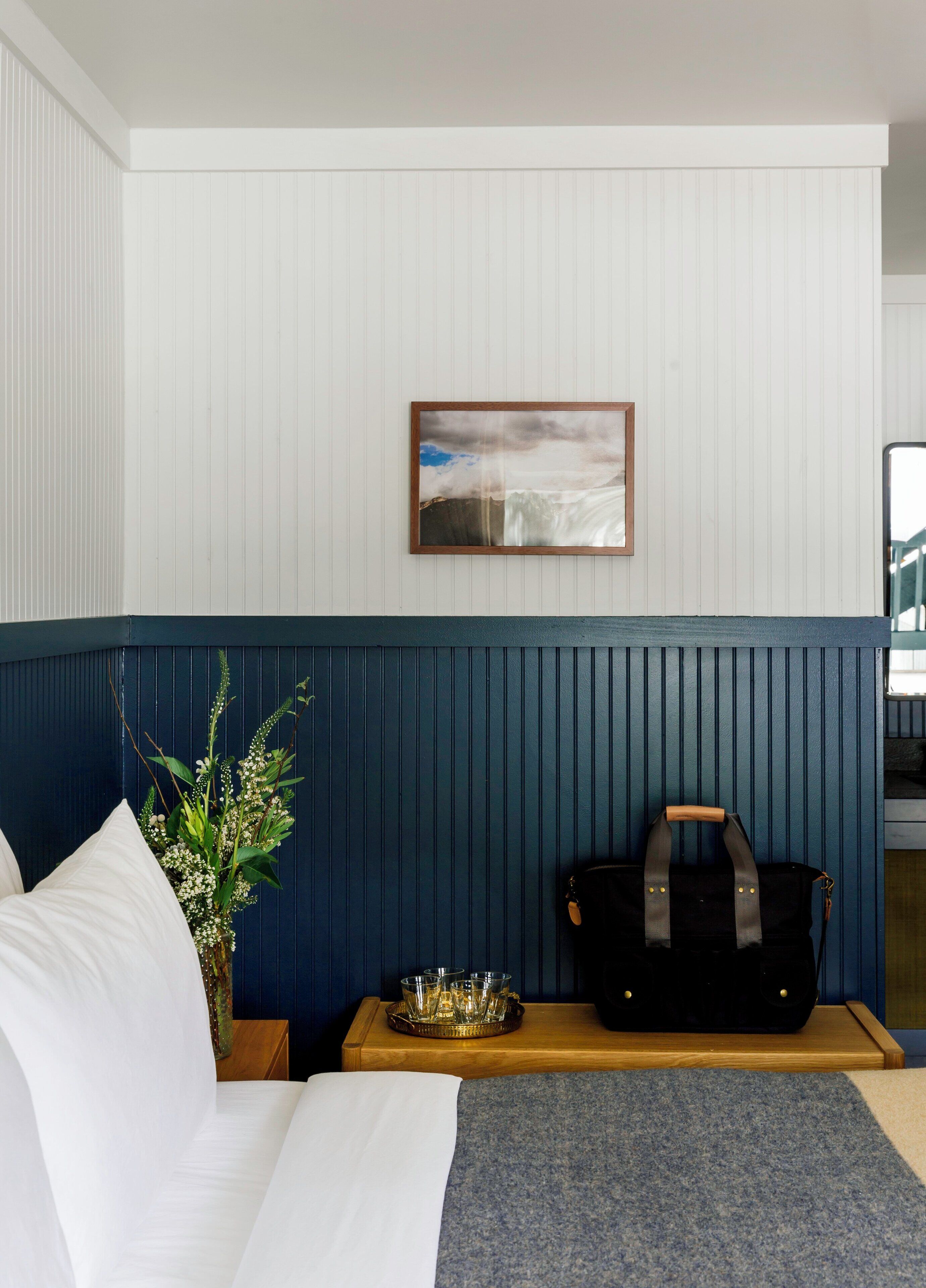 Cadar kapas Mesir, peralatan tempat tidur premium, bar mini 