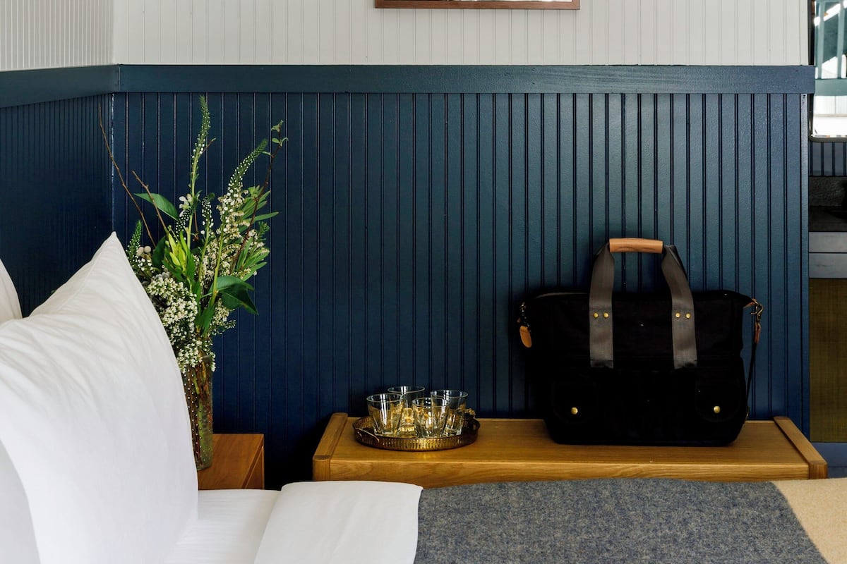 Cadar kapas Mesir, peralatan tempat tidur premium, bar mini