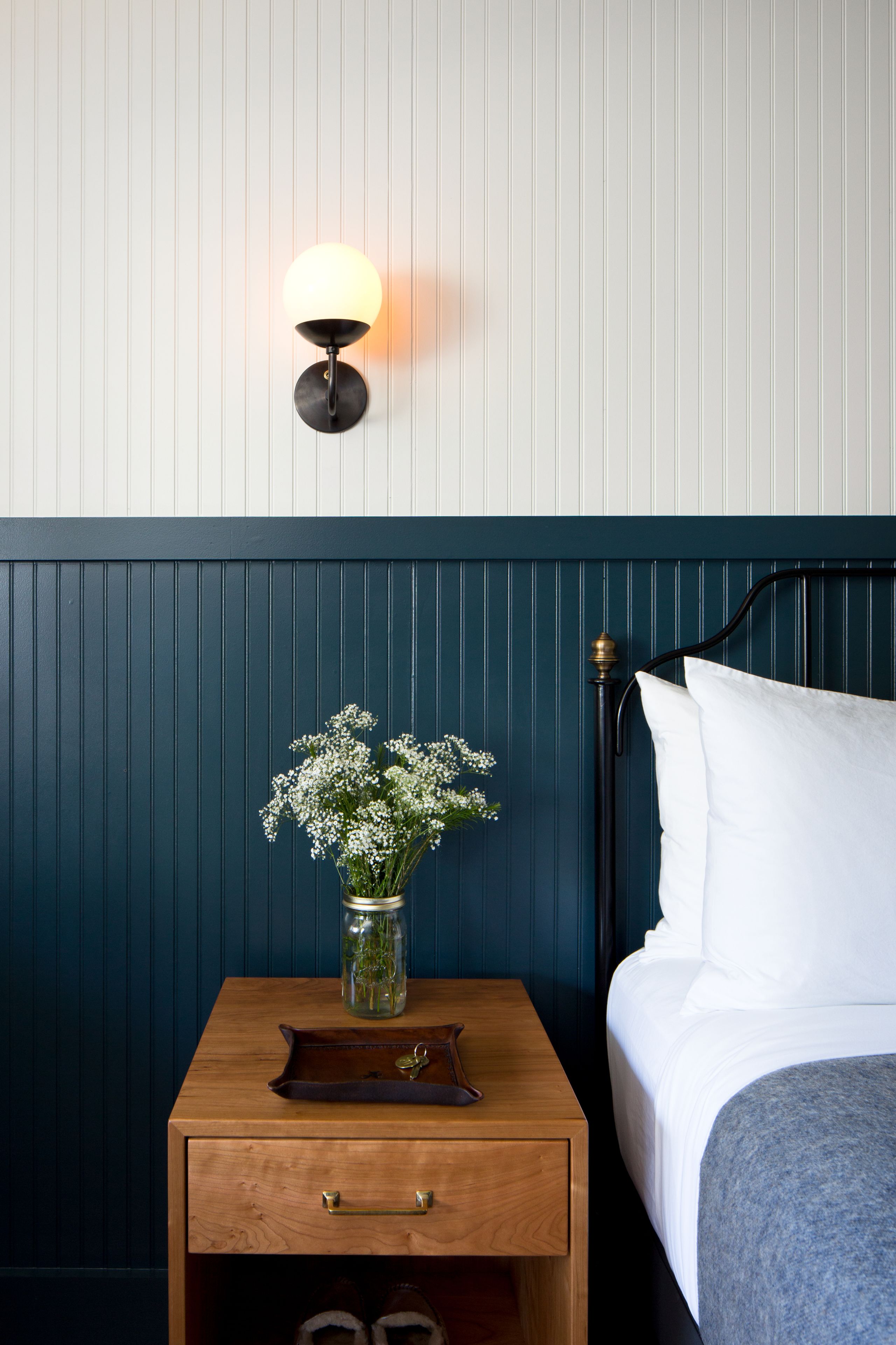 Cadar kapas Mesir, peralatan tempat tidur premium, bar mini 