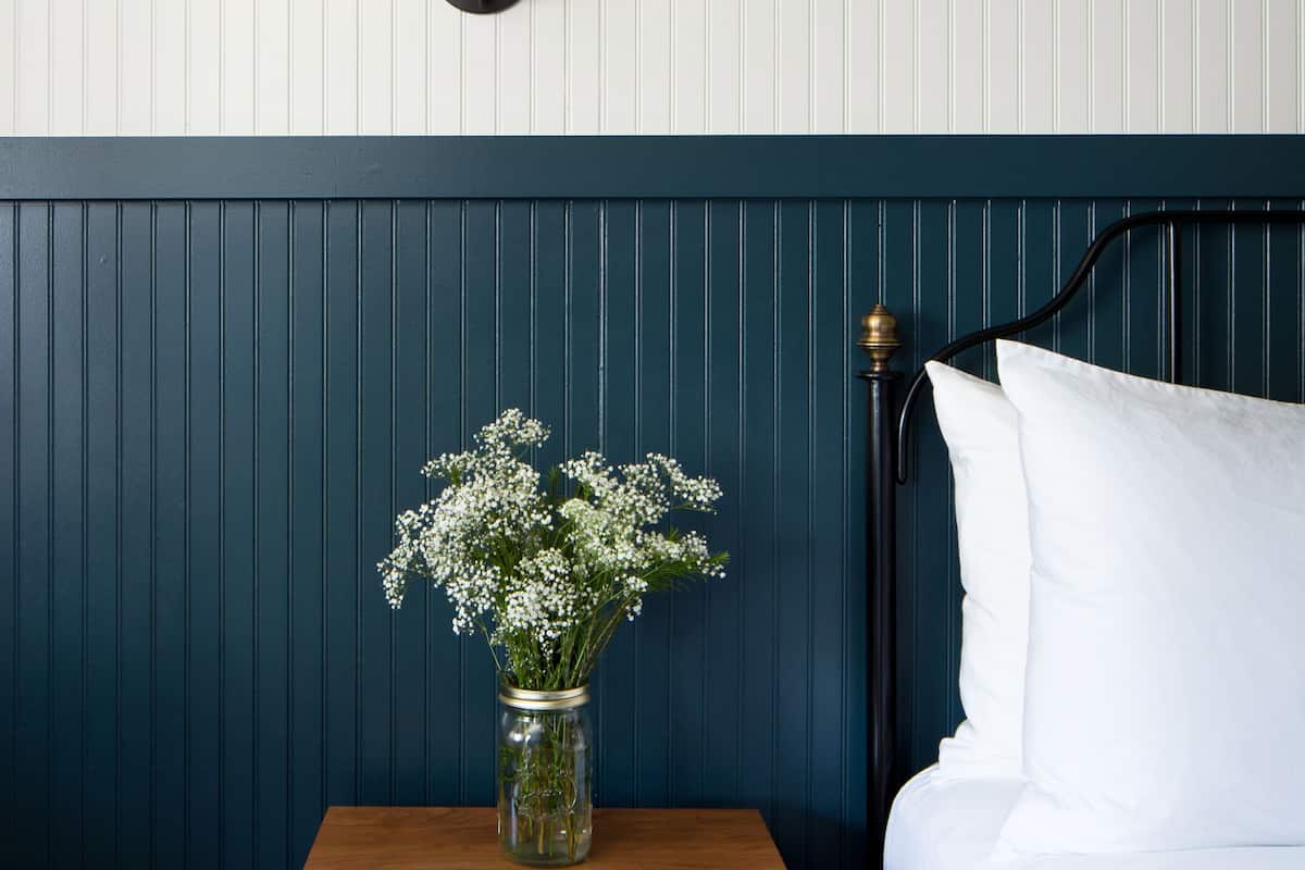 Cadar kapas Mesir, peralatan tempat tidur premium, bar mini