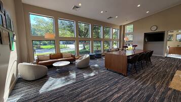 Lobby sitting area