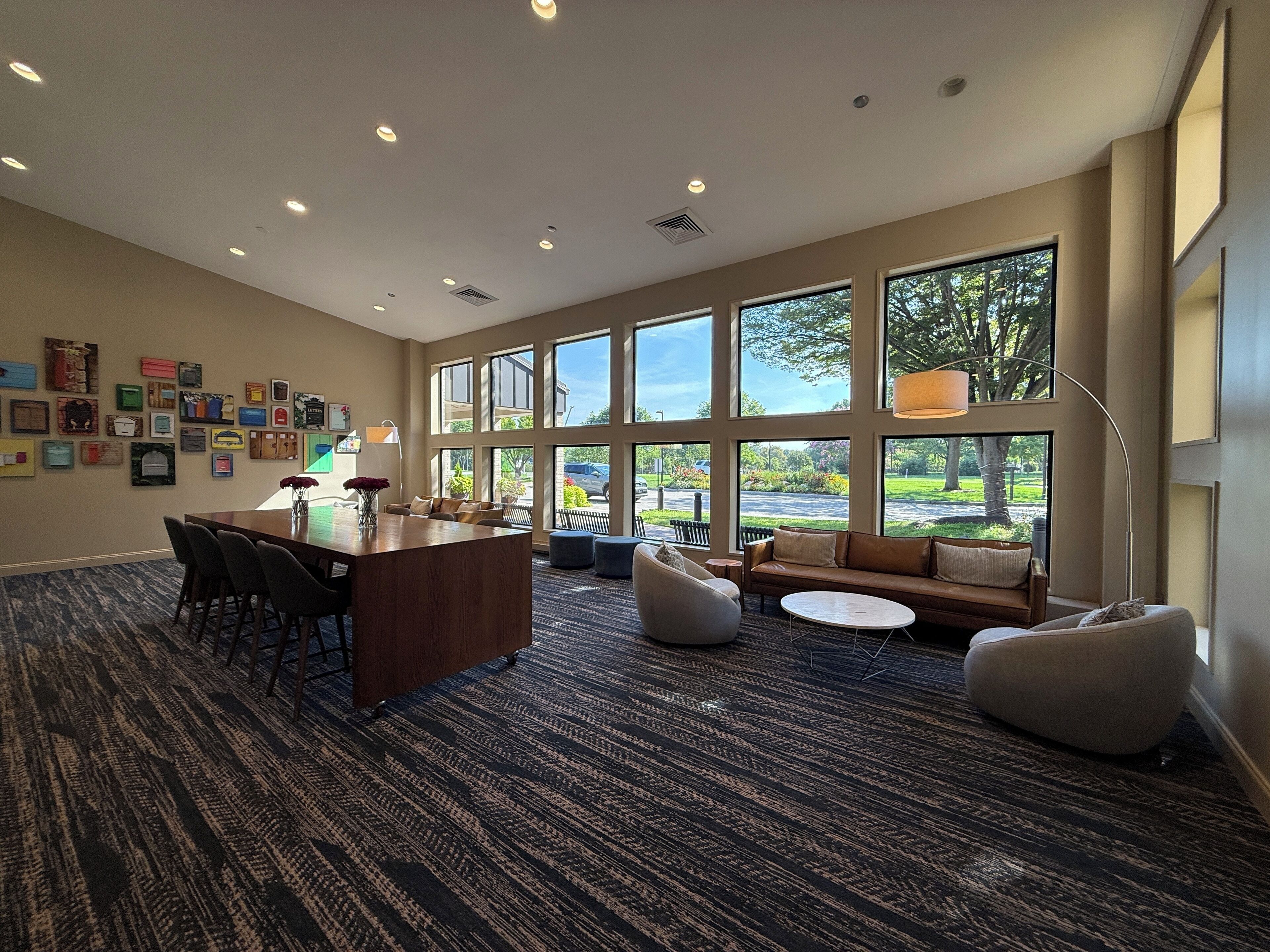 Khu tiếp khách ở sảnh