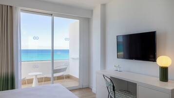 Zweibettzimmer, Balkon, Meerblick