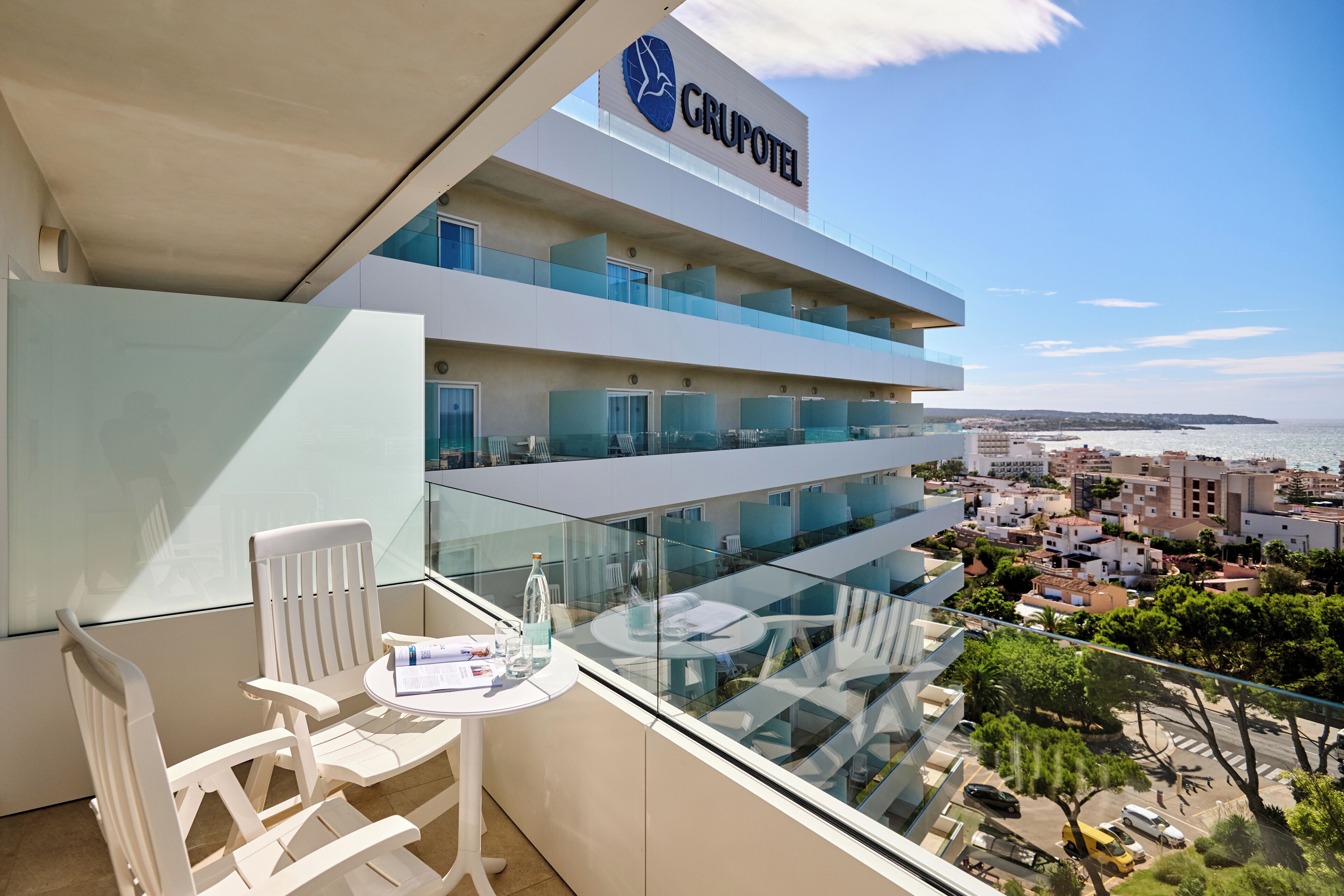 double room, balcony, sea view | balcony view