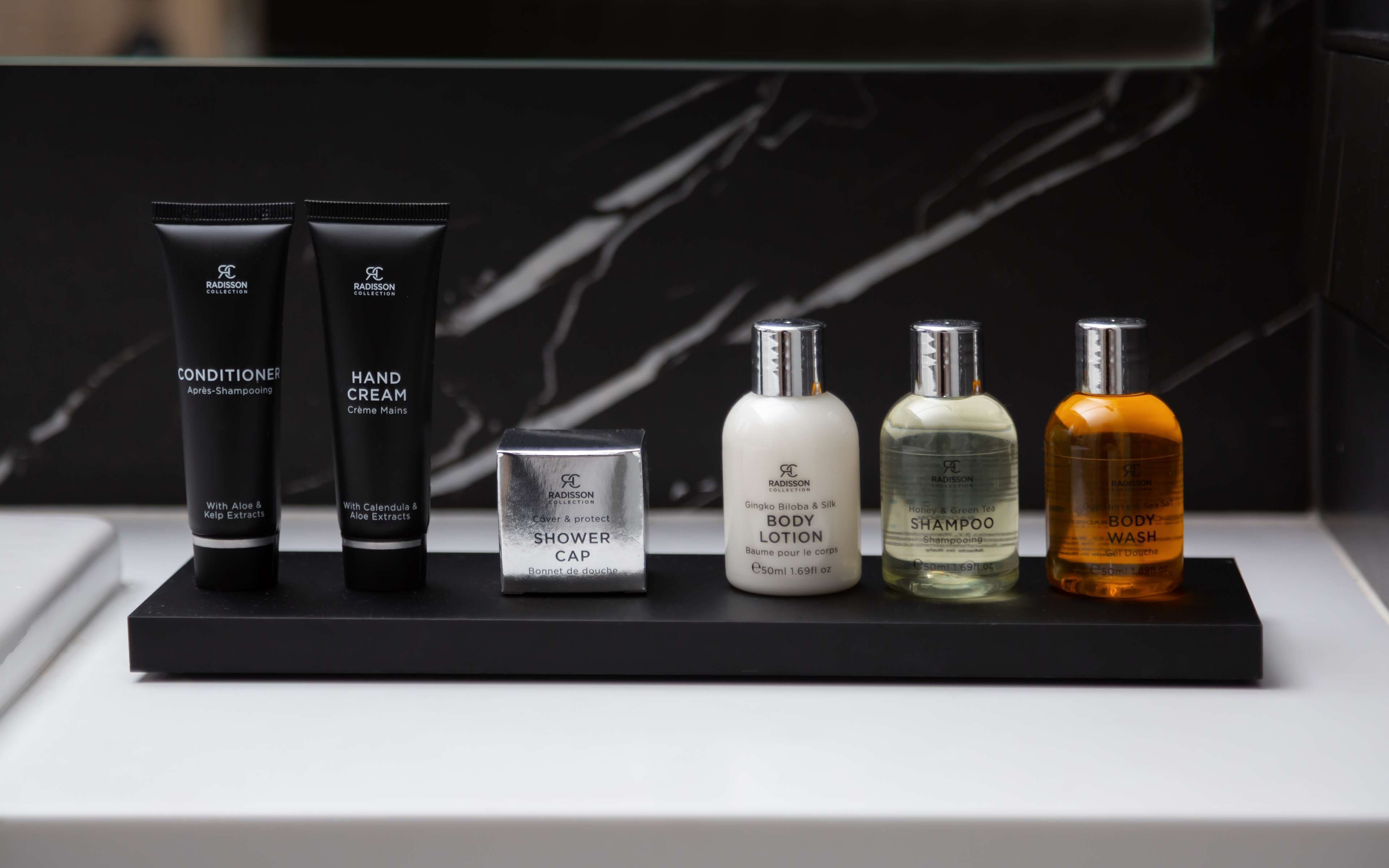 free toiletries, hair dryer, bathrobes, slippers