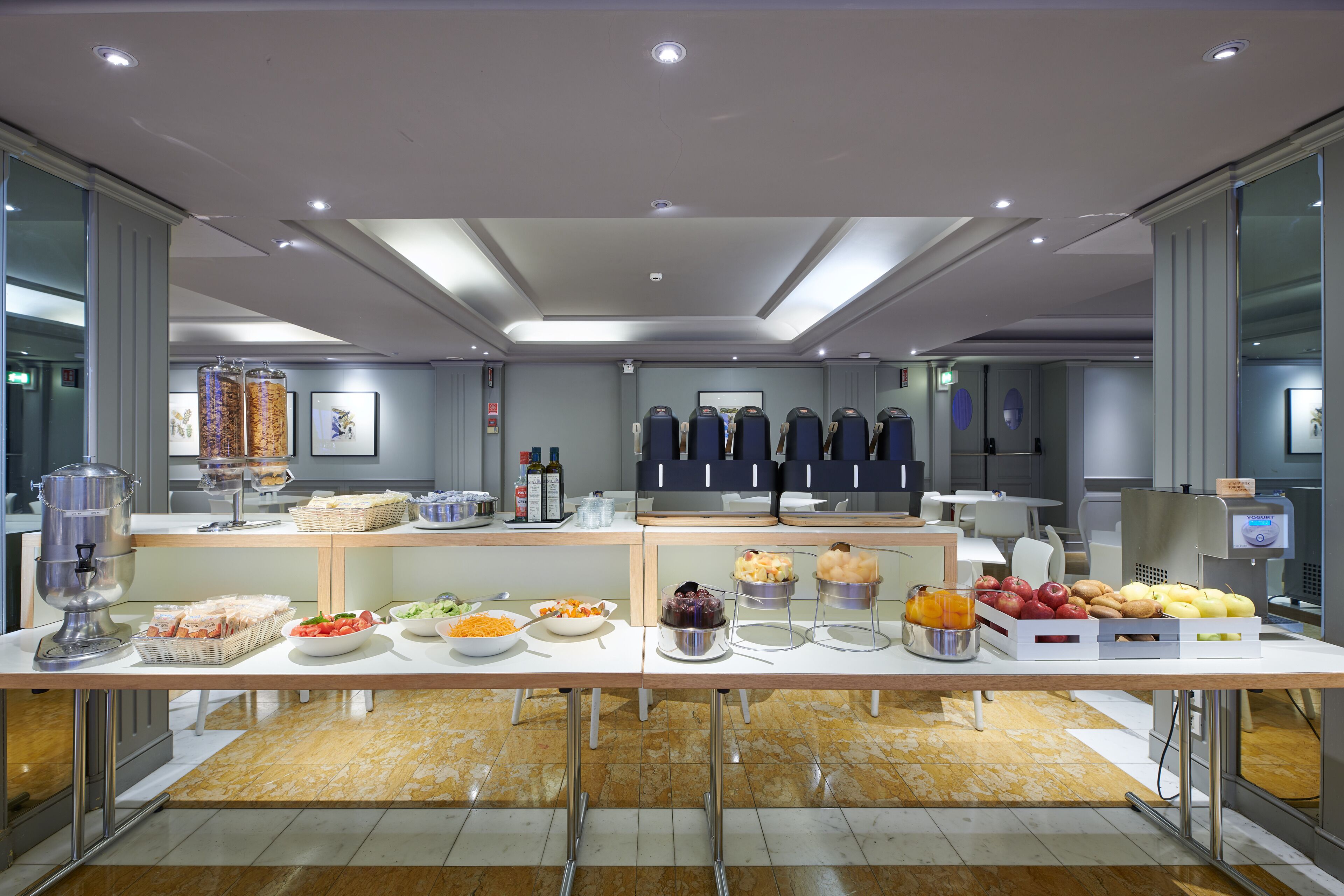 daily buffet breakfast (eur 12 per person)