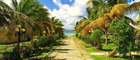 Enceinte de l’hébergement