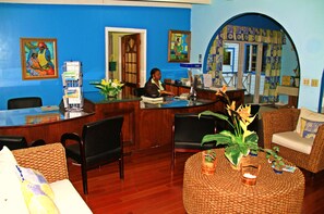 Interior entrance
