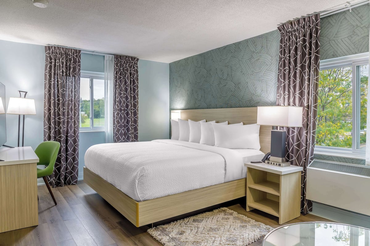 Deluxe Room, 1 King Bed, Non Smoking | Premium bedding, individually decorated, individually furnished, desk