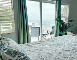 1 bedroom, down comforters, individually decorated