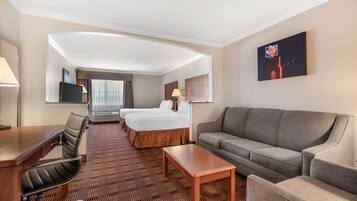 Suite, 2Â Queen-Betten, Nichtraucher, KĂŒhlschrank und Mikrowelle