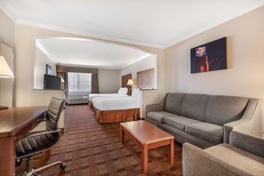 Suite, 2 Queen Beds, Non Smoking, Refrigerator & Microwave | Premium bedding, in-room safe, desk, laptop workspace - Best Western Club House Inn & Suites (Mineral Wells)