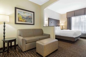 스위트, 킹사이즈침대 1개, 금연, 분사식 욕조 | 객실 내 금고, 책상, 암막 커튼, 다리미/다리미판