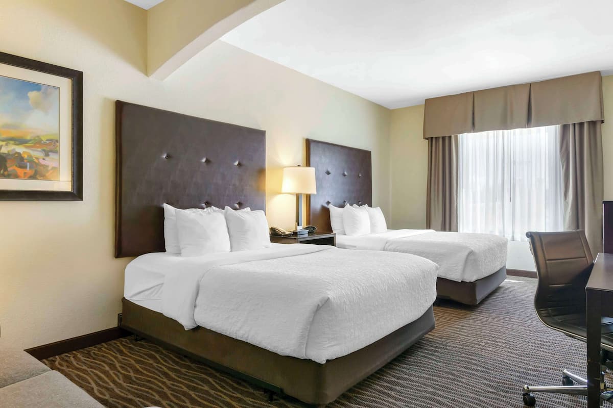 in-room safe, desk, blackout curtains, iron/ironing board