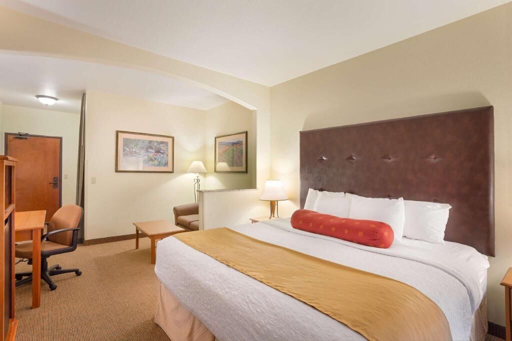 In-room safe, desk, blackout curtains, iron/ironing board
