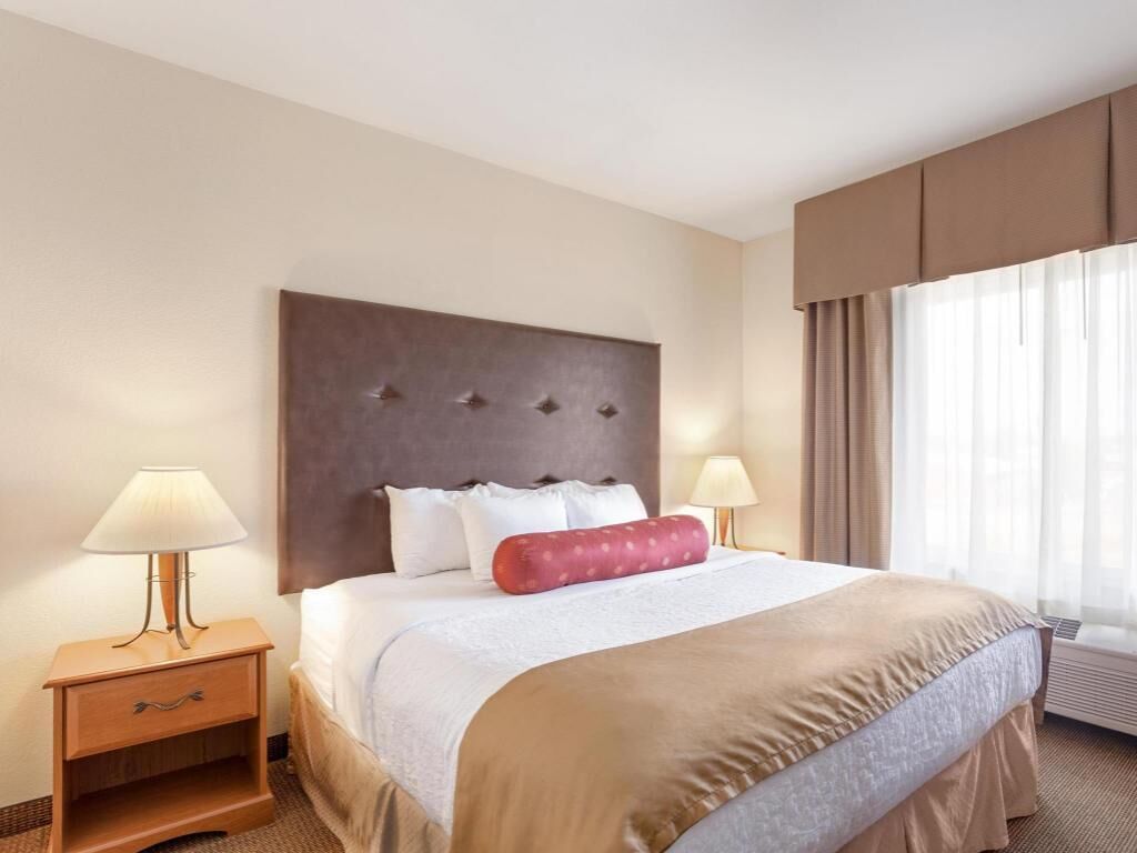 In-room safe, desk, blackout curtains, iron/ironing board