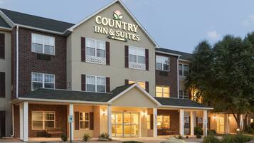 Blick von der Unterkunft