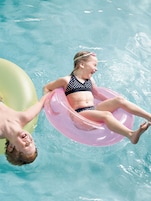 Una piscina techada