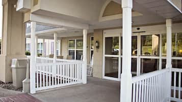 Entrada de la propiedad