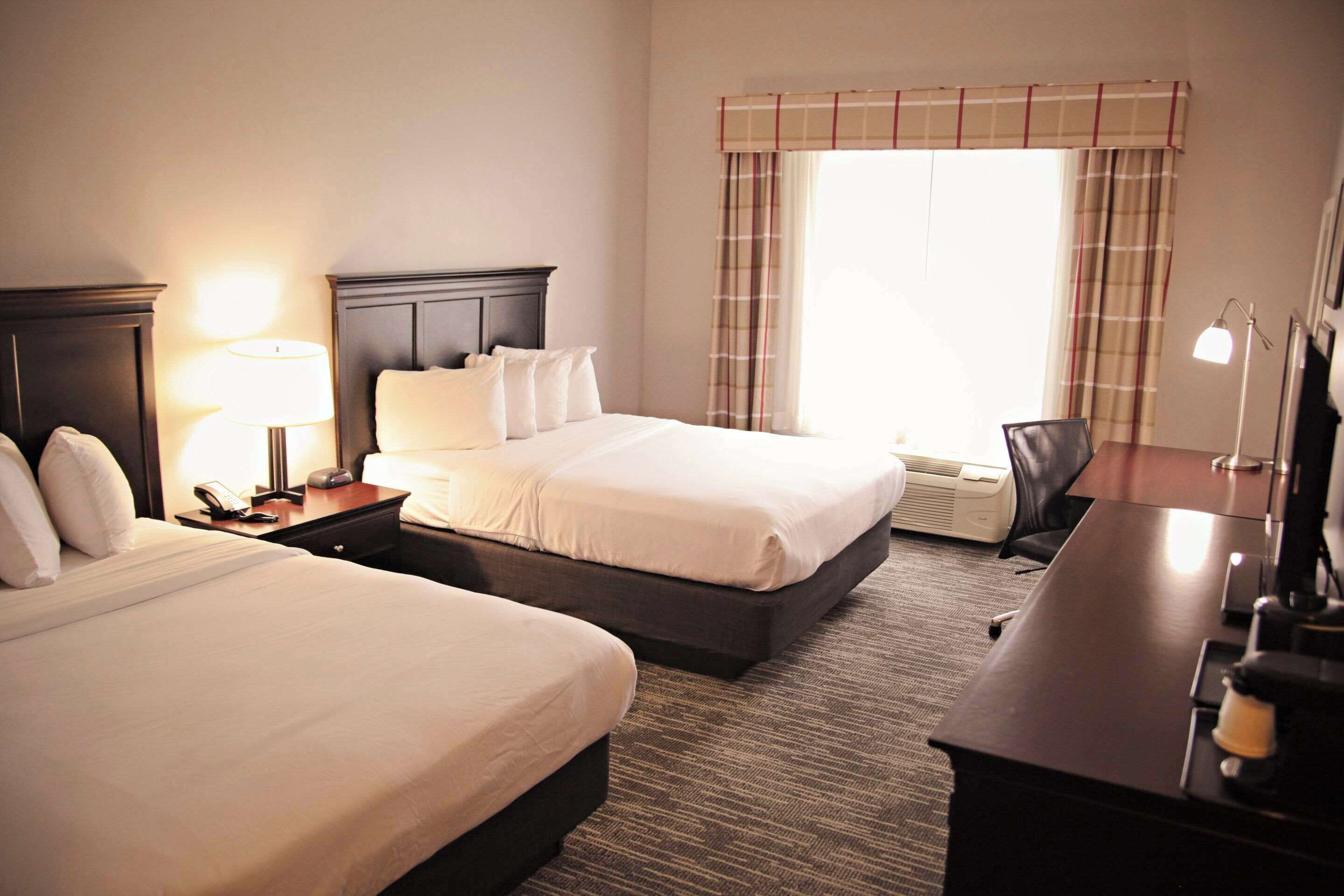 room, 2 queen beds, non smoking | 1 bedroom, desk, blackout curtains, iron/ironing board