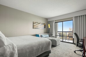 In-room safe, desk, laptop workspace, blackout drapes