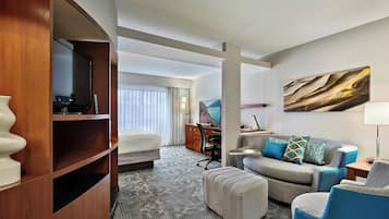 Room, 1 King Bed with Sofa bed | 1 bedroom, in-room safe, desk, laptop workspace