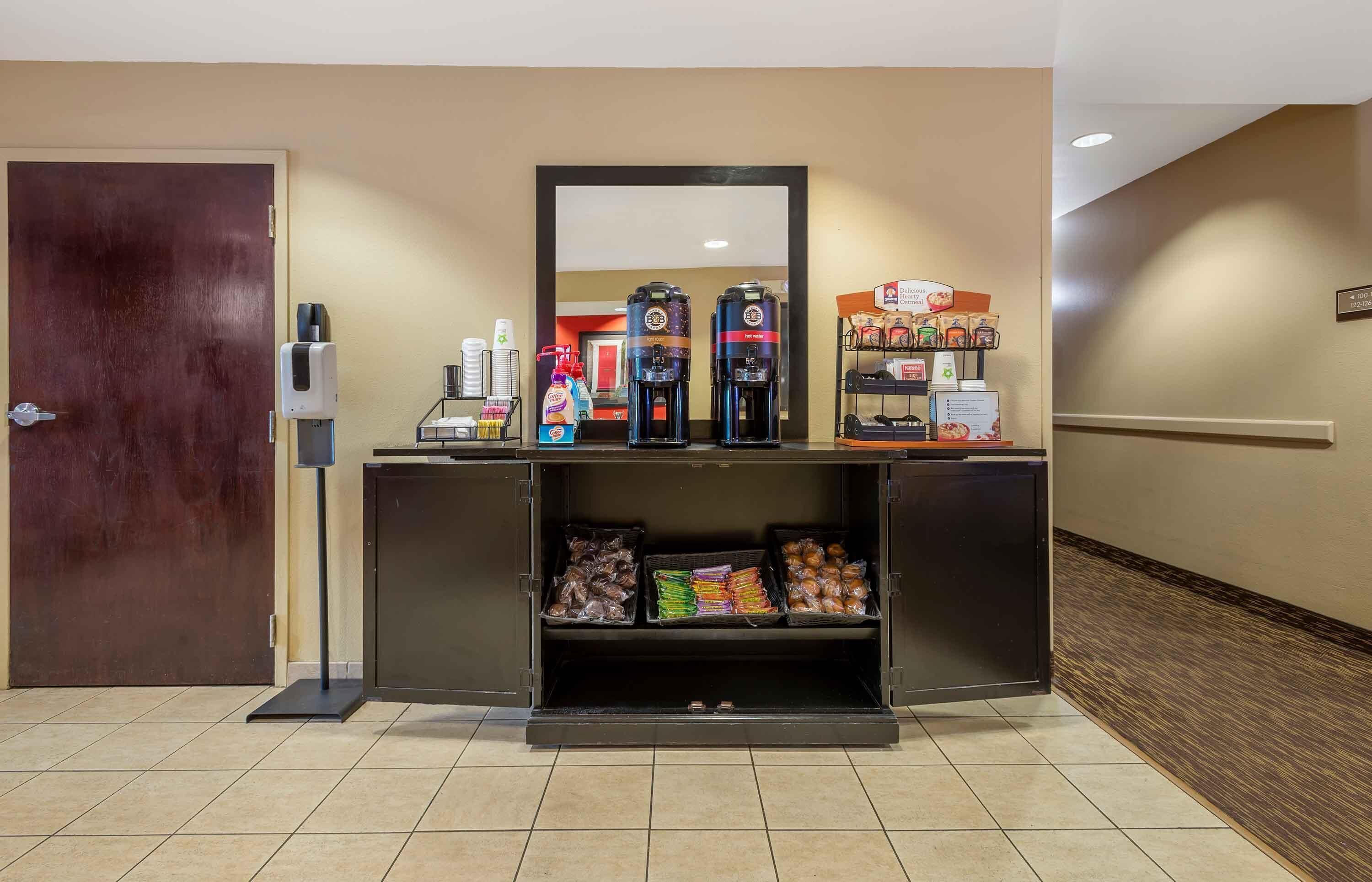 Free daily on-the-go breakfast