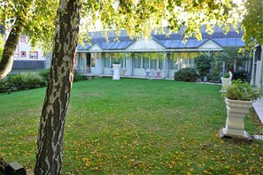 Blick auf den Garten