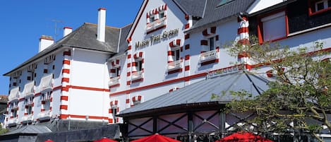 Voorkant van accommodatie