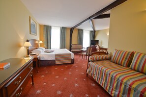 Castle Suite | Premium bedding, in-room safe, desk, soundproofing