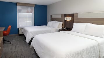 Standard Room, 2 Queen Beds | Pillowtop beds, in-room safe, desk, laptop workspace