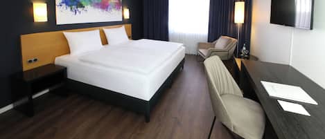 Superior Double Room | In-room safe, desk, iron/ironing board, free cribs/infant beds