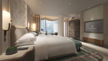 Habitación (Eki) | Ropa de cama hipoalergénica, edredones de plumas, minibar y caja fuerte