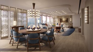 Hypo-allergenic bedding, down duvets, minibar, in-room safe