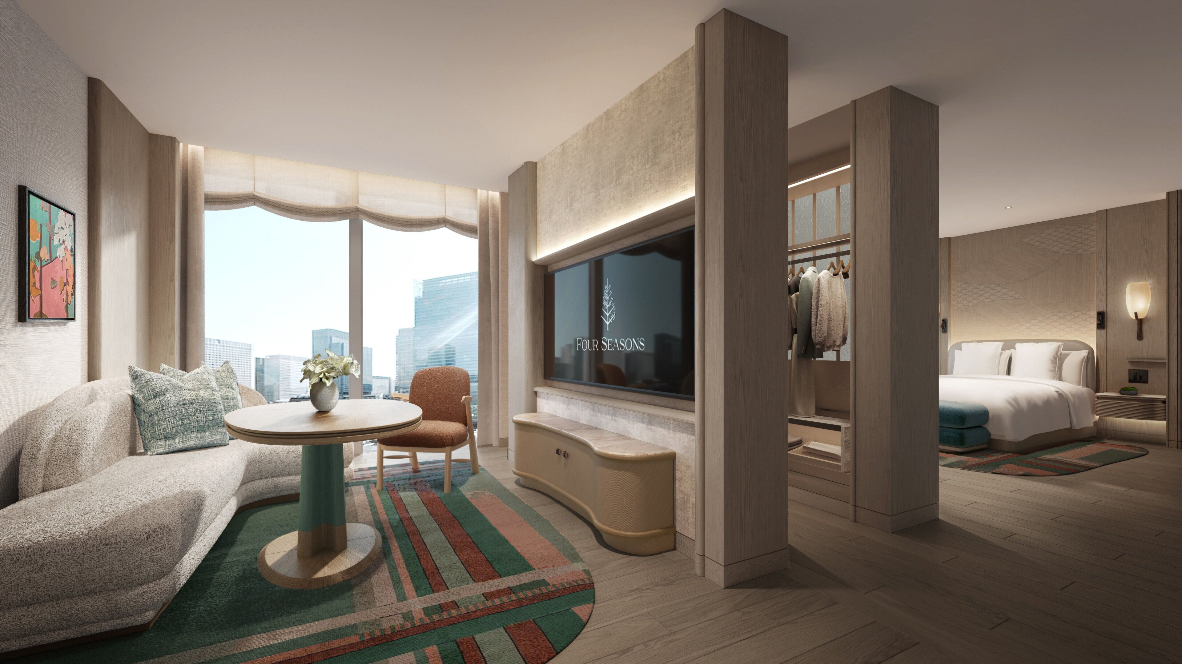 Suite (Marunouchi) | Hypo-allergenic bedding, down comforters, minibar, in-room safe