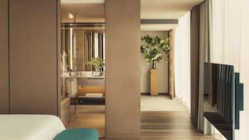 Room, 2 Queen Beds, Corner (Ginza) | Hypo-allergenic bedding, down comforters, minibar, in-room safe