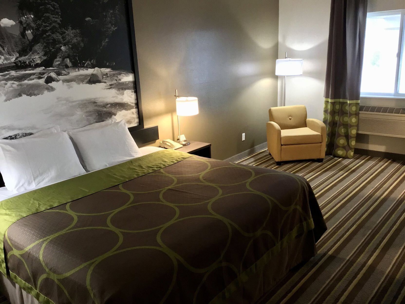 Cortinas blackout, cunas gratuitas, camas extra y wifi gratis 