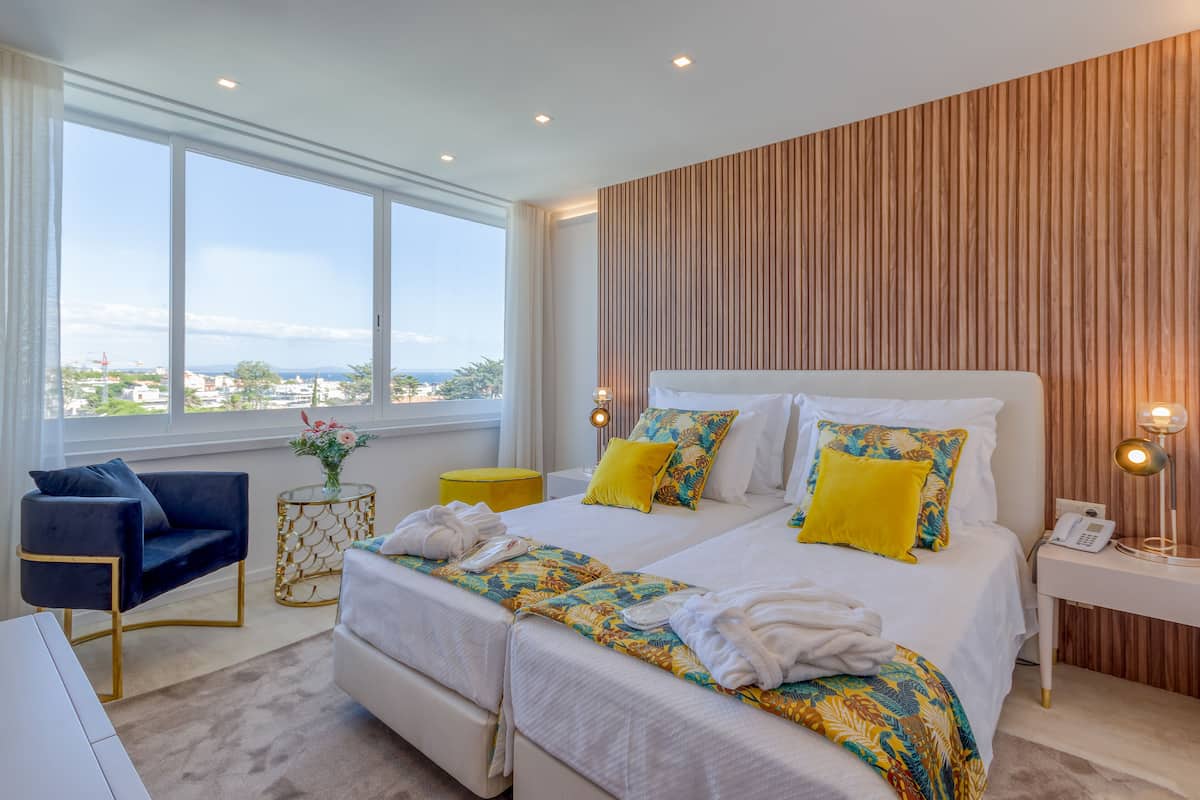 Minibar, desk, blackout curtains, soundproofing