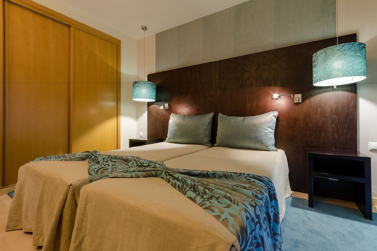 Minibar, desk, blackout curtains, soundproofing