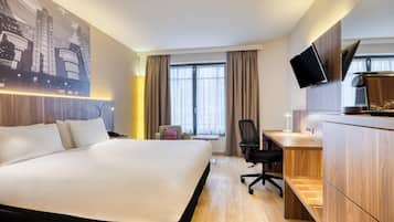 Ropa de cama hipoalergénica y minibar