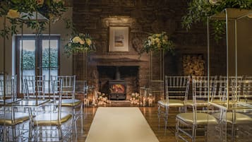 Indoor wedding