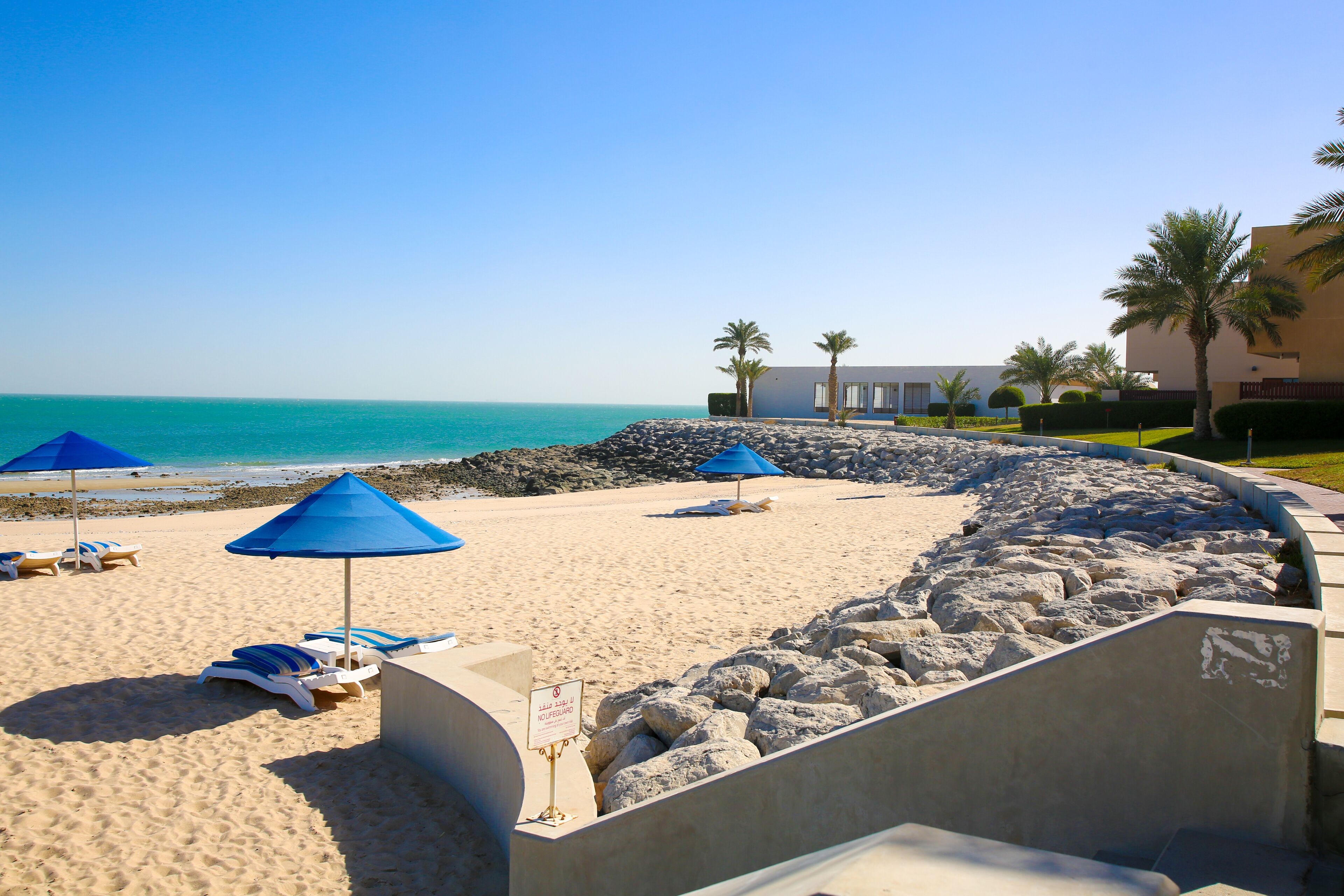 presidential villa, multiple beds | view from room