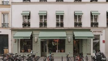 Fassade der Unterkunft