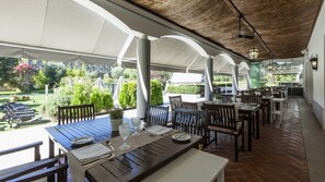 Breakfast, lunch, dinner served; Regional cuisine, pool views